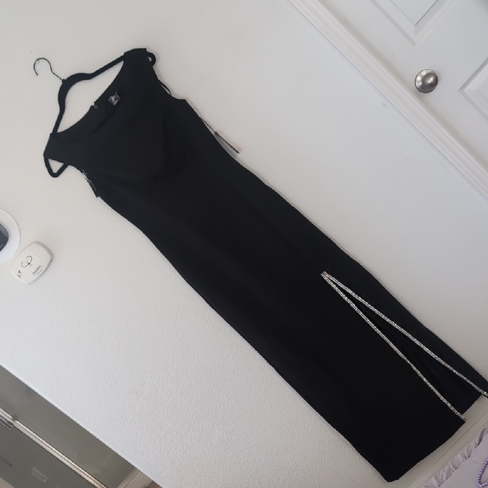 NWT Vince Camuto Elegant Black Evening Dress
